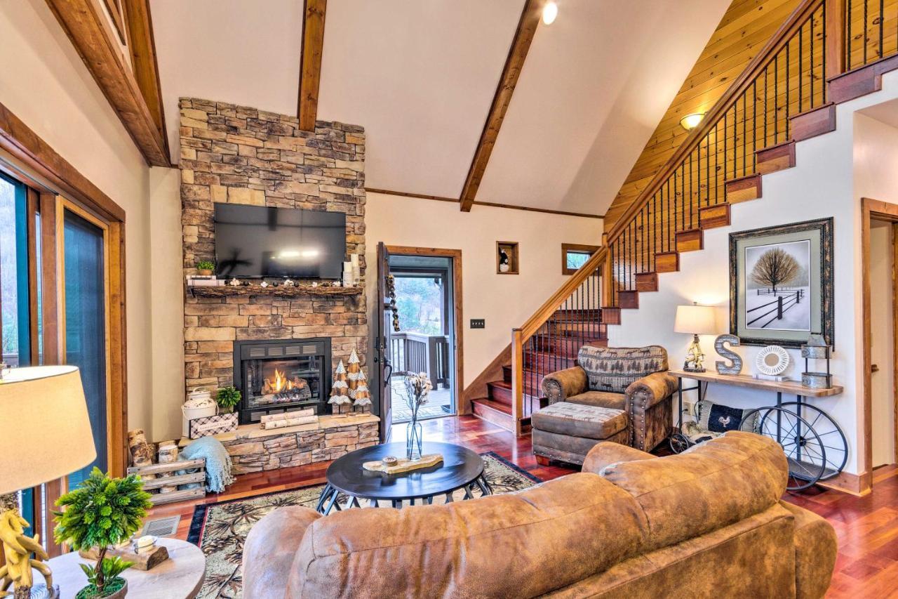 Vilas Mountain Cabin With Fire Pit, Walk To Golf And Fishing מראה חיצוני תמונה