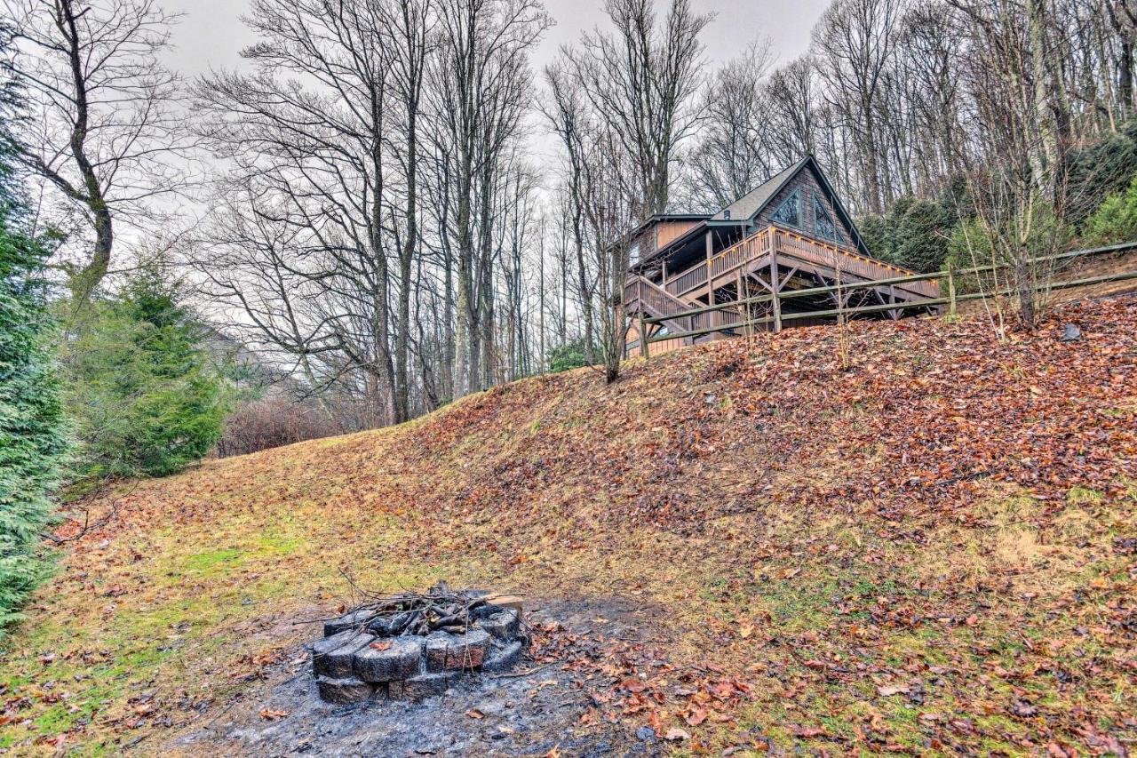 Vilas Mountain Cabin With Fire Pit, Walk To Golf And Fishing מראה חיצוני תמונה