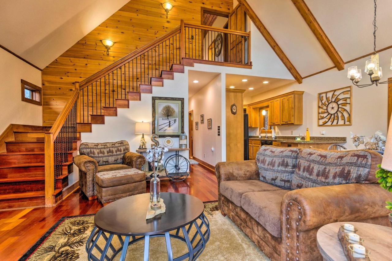 Vilas Mountain Cabin With Fire Pit, Walk To Golf And Fishing מראה חיצוני תמונה
